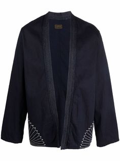Kapital куртка-рубашка с вышивкой