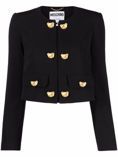 Moschino жакет с пуговицами Teddy Bear