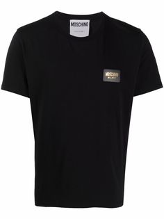 Moschino футболка с логотипом и короткими рукавами