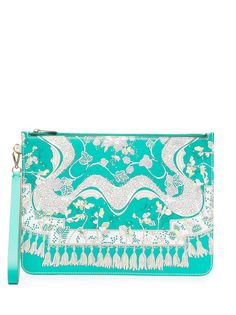 Emilio Pucci большой клатч с принтом Rugiada