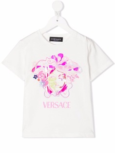 Versace Kids футболка с логотипом