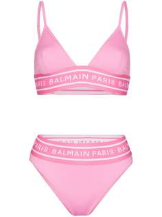 Balmain бикини с логотипом