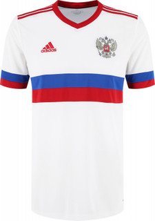 Гостевая футболка сборной России мужская, adidas, размер 44-46