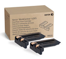 Набор картриджей Xerox Комплект из двух тонер-картриджей повышенной емкости WC4265, 50K (черный)