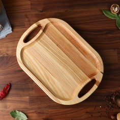 Блюдо-доска для подачи и нарезки Доброе дерево