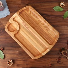 Блюдо-доска для подачи и нарезки Доброе дерево