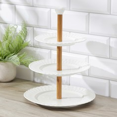 Блюдо 3-х ярусное доляна