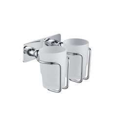 Двойной стакан для зубных щеток Timo