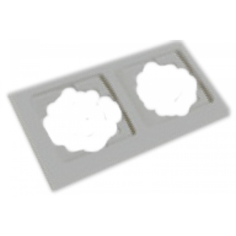 Двухпостовая горизонтальная рамка TDM