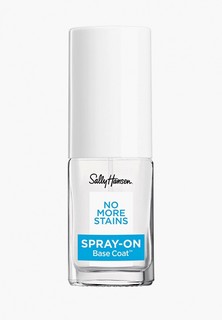Топовое покрытие Sally Hansen Спрей для защиты цвета ногтей no more stains spray-on base coat, 11 мл