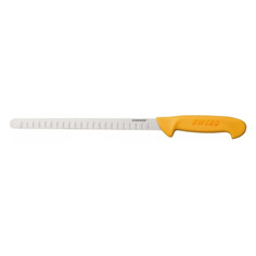 Нож кухонный Victorinox Swibo (5.8444.25) стальной разделочный для рыбы лезв.250мм прямая заточка ор