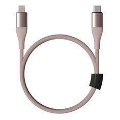 Кабель Xiaomi Solove DW5, Lightning (m) - USB Type-C (m), 1м, розовый [dw5 pink]