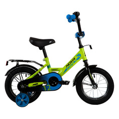 Велосипед NOVATRACK Forest (2021), городской (детский), рама 8.5", колеса 12", зеленый, 9кг [121forest.gn21]