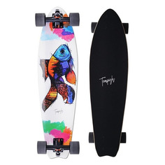 Лонгборд Tempish Fish-In ш.21" дл.82" ABEC 9 кол.:63х45мм белый/черный (106001012)