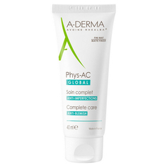 A-Derma, Крем для лица Phys-AC Global, 40 мл