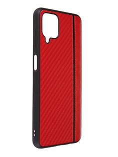 Чехол G-Case для Samsung Galaxy A12 SM-A125F / M12 SM-M127F Carbon Red GG-1386