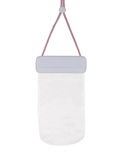 Чехол водонепроницаемый Baseus Lets go Slip Cover Waterproof Bag White-Pink ACFSD-D24