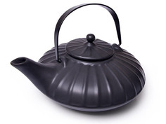 Заварочный чайник Fissman 1100ml с ситечком Black 9396