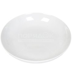 Тарелка суповая керамическая, 205 мл, Универсал Белье 9С1257Ф34 Добрушский фарфоровый завод