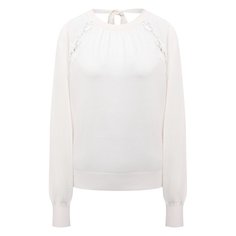 Пуловер из шелка и хлопка Chloé Chloe