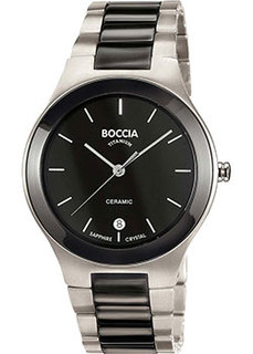 Наручные мужские часы Boccia 3628-01. Коллекция Ceramic