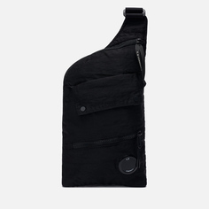 Сумка C.P. Company Nylon B Garment Dyed Shoulder Strap Lens, цвет чёрный