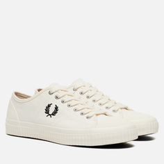 Мужские кеды Fred Perry Hughes Low Canvas, цвет белый, размер 40 EU