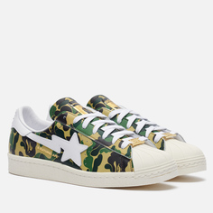 Кроссовки adidas Originals x Bape Superstar 80s, цвет камуфляжный