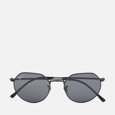Солнцезащитные очки Ray-Ban Jack Polarized, цвет чёрный, размер 53mm