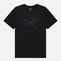 Мужская футболка Arcteryx Archaeopteryx SS, цвет чёрный, размер S Arc'teryx