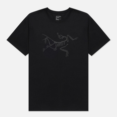 Мужская футболка Arcteryx Archaeopteryx SS, цвет чёрный