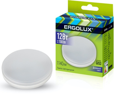 Светодиодная лампа Ergolux LED-GX53-12W-GX53-6K