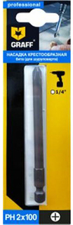 Бита GRAFF PH2 100 мм (GBPH02100)