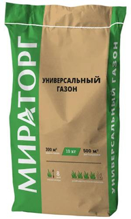 Семена МИРАТОРГ "Универсальный газон", 10 кг (1010016453)