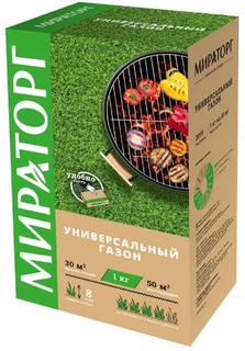 Семена МИРАТОРГ "Универсальный газон", 1 кг (1010015996)