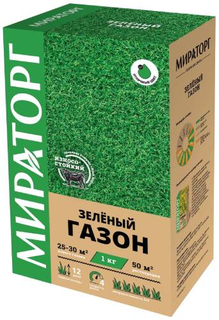 Семена МИРАТОРГ "Зеленый газон", 1 кг (1010021822)