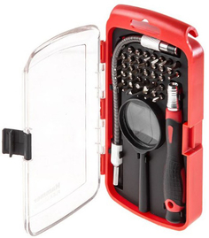 Отвертка Hammer с набором бит для точных работ, 33 предмета (601-033)