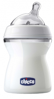 Бутылочка для кормления Chicco Natural Feeling, 2 м+, 250 мл, белая (00080723000050)