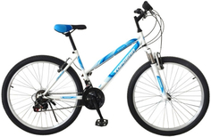 Велосипед 1toy TopGear Style, колеса 26'', рама 16'', голубой/белый (ВН26431)