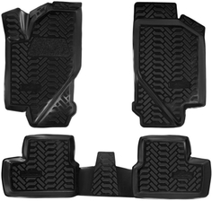 Коврики в салон Airline для Lada Kalina (04-/13-), 4 шт (ACM-PS-03)