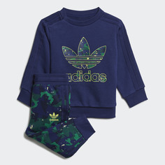 Комплект: джемпер и брюки Camo Print adidas Originals