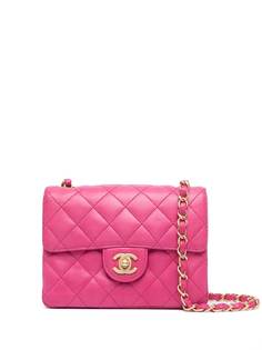 Chanel Pre-Owned стеганая мини-сумка через плечо 2001-го года
