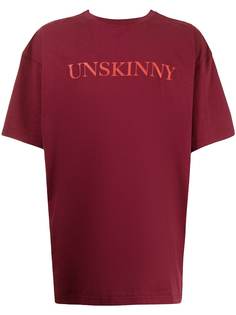 VETEMENTS футболка Unskinny с надписью