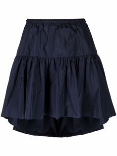 RED Valentino юбка асимметричного кроя с оборками