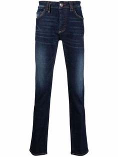 Philipp Plein джинсы прямого кроя с вышивкой