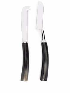 Brunello Cucinelli набор из двух ножей для сыра