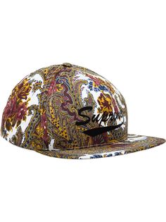 Supreme кепка с узором пейсли