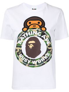 A BATHING APE® футболка 1st Camo Milo On Busy Works