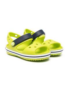 CROCS KIDS сандалии в стиле колор-блок