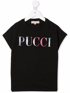 Emilio Pucci Junior футболка с логотипом